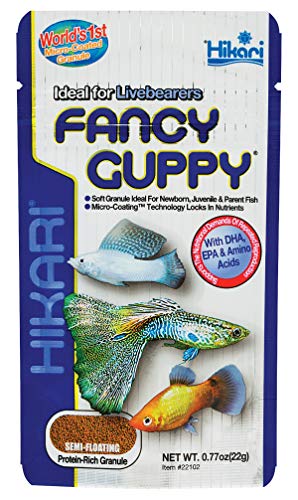 Hikari Tropical Fancy Guppy halétel, 22 g
