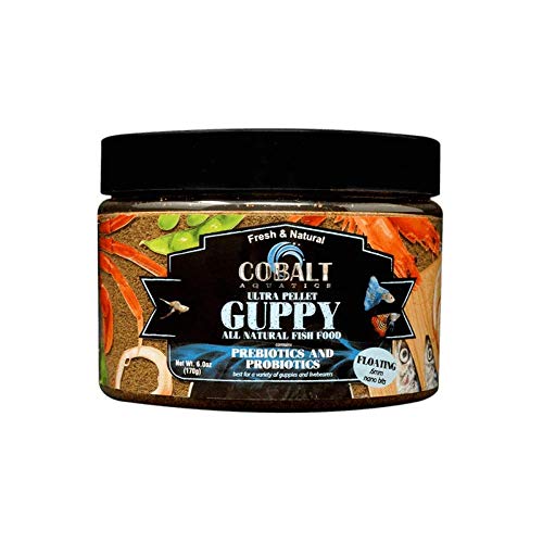 Cobalt Aquatics25142Ultra Guppy Nano Bits lebegő, 6 mm 6 oz, természetes