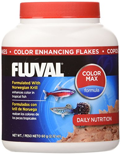 60gm Fluval színnövelő pehely halétel, 2,12 uncia