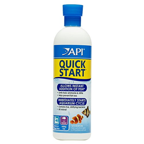 API QUICK START Édesvízi és sósvízi akvárium nitrifikáló baktériumok 16 uncia palack