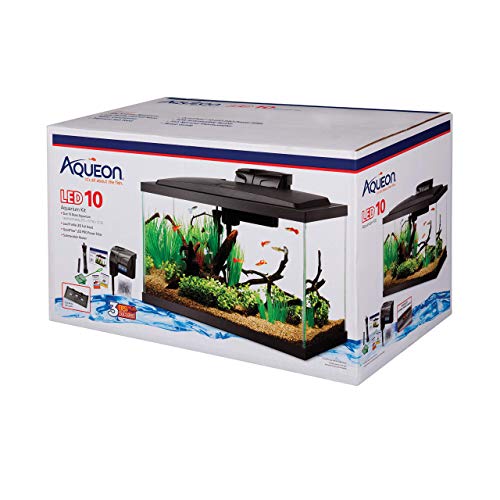 Aqueon Aquarium kezdőkészlet LED világítással 10